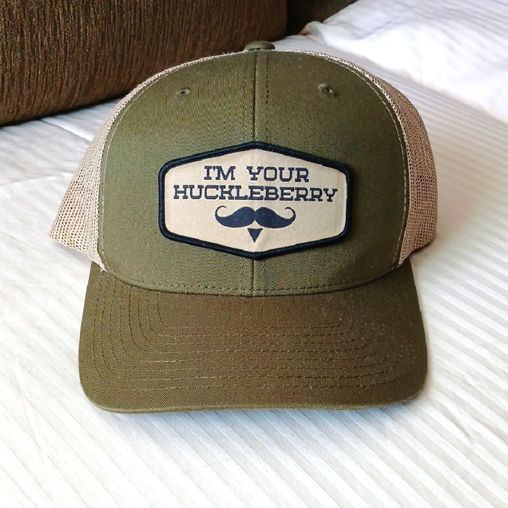 The Classic Olive and Tan I'm Your Huckleberry Hat